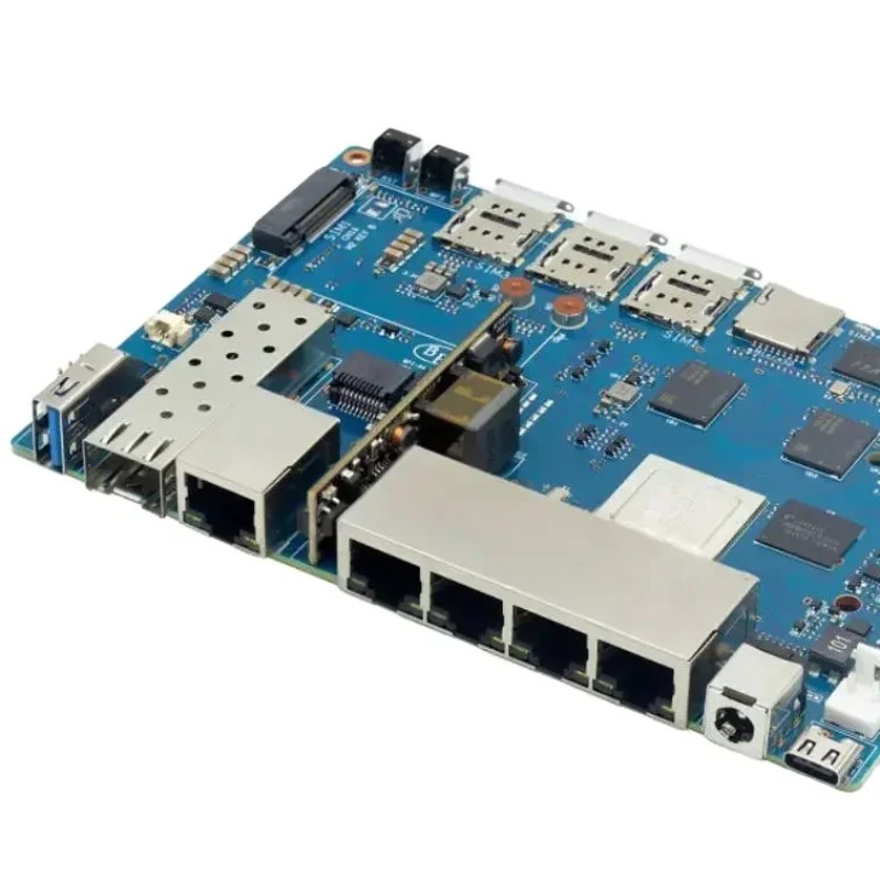 Bananapi Bpi R4 Wifi 7 - Плата маршрутизатора Wi-Fi 7, дизайн MTK