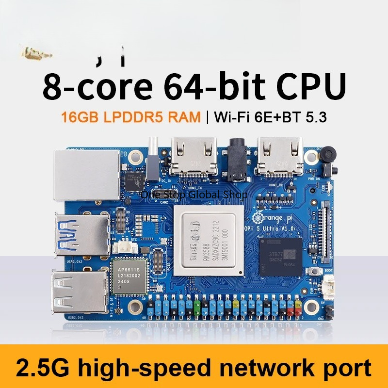 Мини-ПК Orange Pi 5 Ultra с 16 – обзор и цена Rk3588 Mini Pc Board