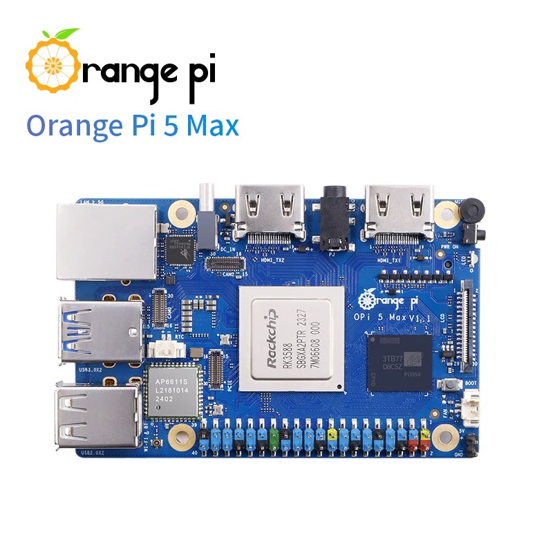 Плата разработки RoRuSOrangePi – обзор и цена Orange Pi 5 Max Rk3588