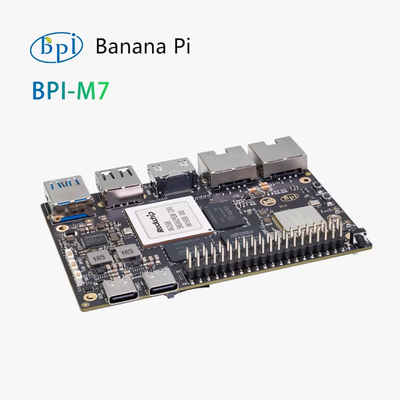 Плата для разработки ИИ Banana – обзор и цена Banana Pi Bpi M7 Rk3588