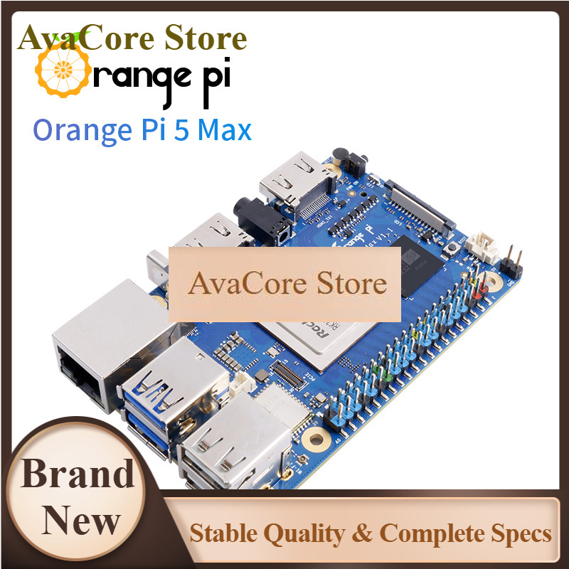 AvaCore Orange Pi 5 Max LPDDR5 – обзор и цена Orange Pi 5 Max Rk3588