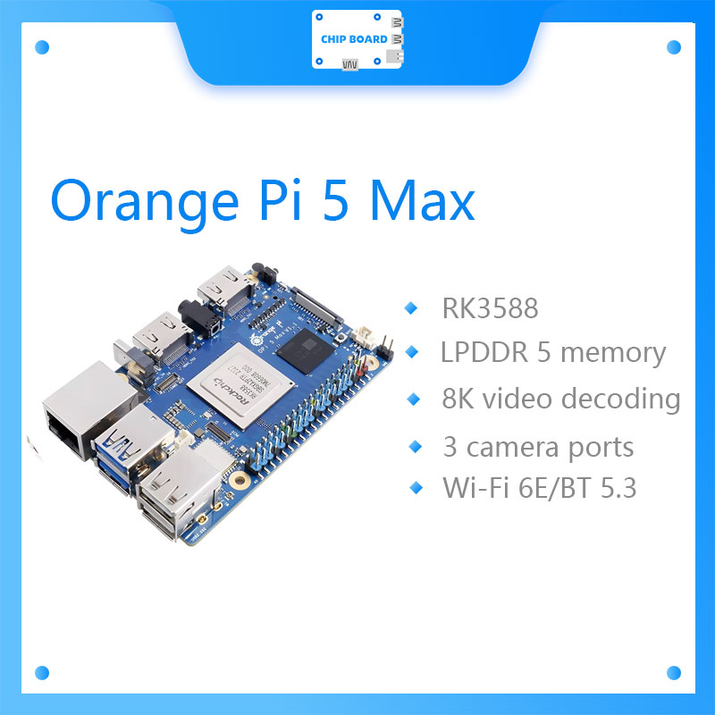 Плата разработки Orange Pi 5 M – обзор и цена Orange Pi 5 Max Rk3588