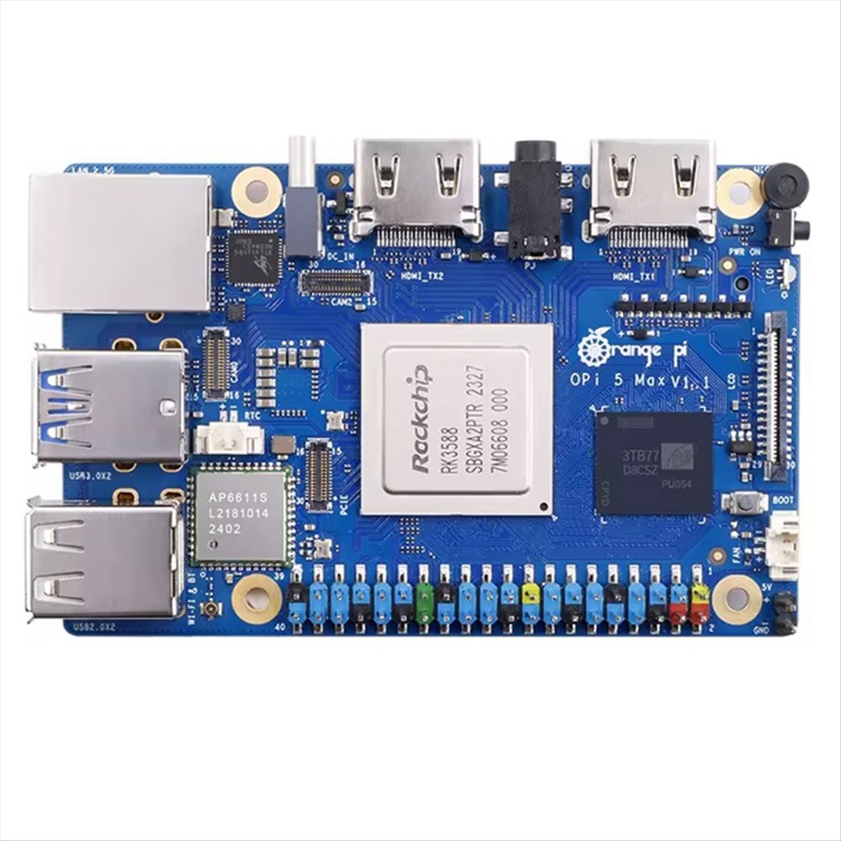 (ABGQ) Для Orange Pi 5 Max 16  – обзор и цена Orange Pi 5 Max Rk3588